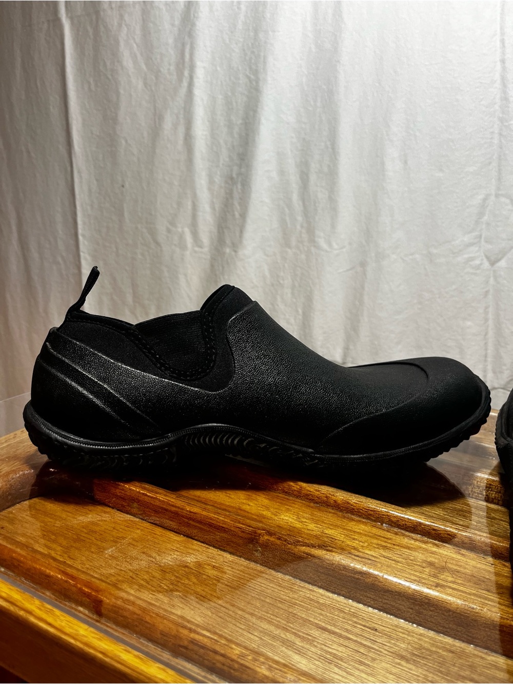 Bogs Men's Urban Walker Low Waterproof Slip-On Shoes Black Size 12📝 - Picture 11 of 13